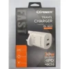 3028614149d914f871efea63954e7a81.webp EXPOWER TRAVEL CHARGER PD & QC 3.0 ADAPTIVE - 30W (ACC102)