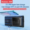 my-11134201-7rash-m2xq5b3hoihu32.webp Yoobao LK10 10000mAh Mini Fast Charging Powerbank Built in Cables (Lightning & Type C) PD20W SCP22.5W Blue
