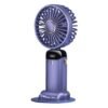 LED Rechargeable Mini Fan (Blue)