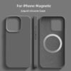 Iphone16Pro Liquid Silicone Casing (Grey)
